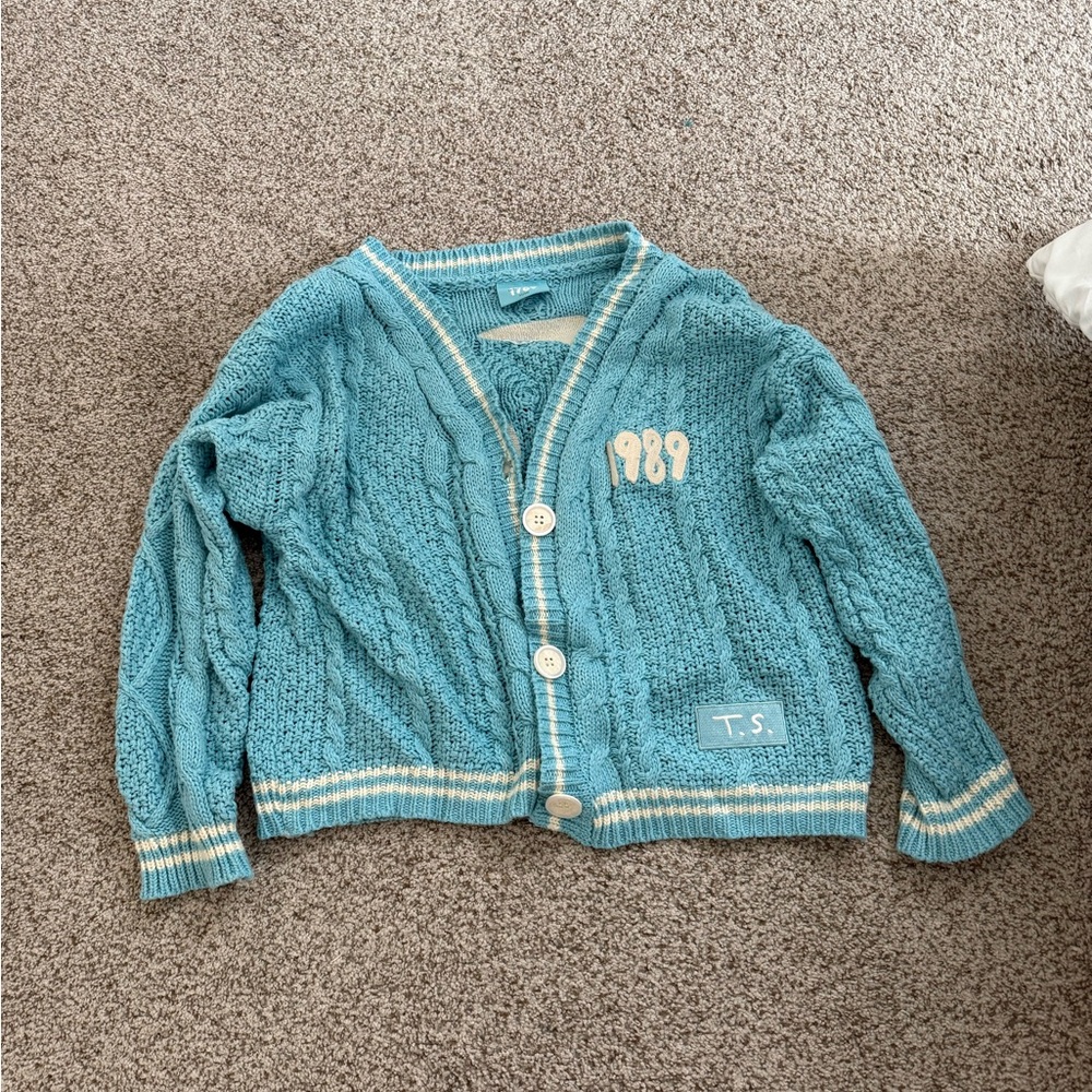 Original Drop Taylor Swift 1989 TV Cardigan
